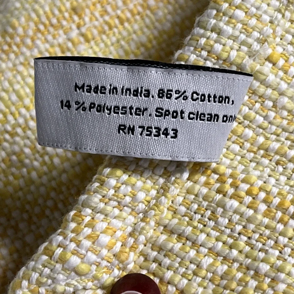 Cupcakes and Cashmere Table‎ Runner Set Of 2 Yellow Spring Easter Bunny Holiday